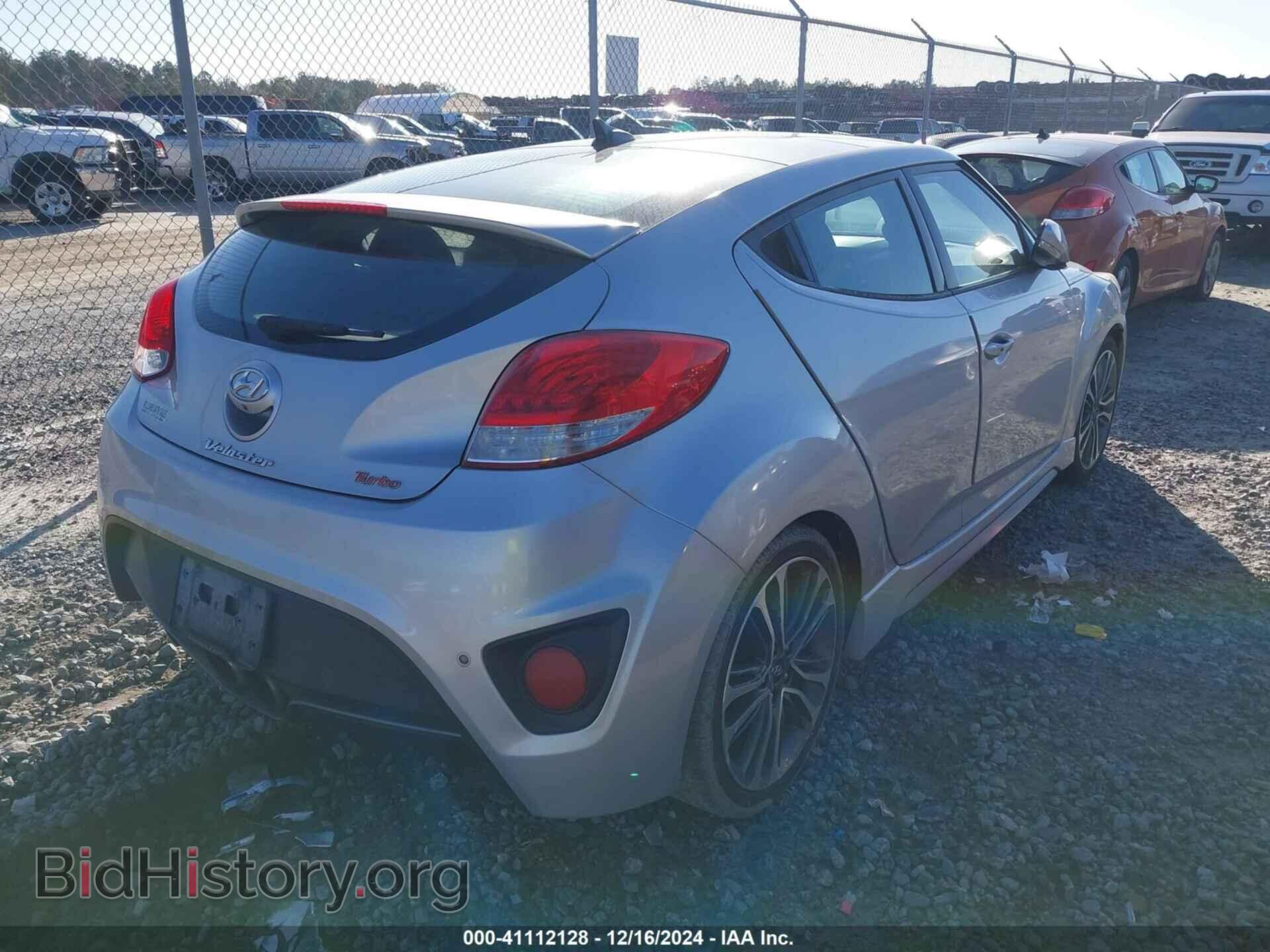 2015 HYUNDAI VELOSTER - VIN: KMHTC6AE5FU237422 - Фото 4