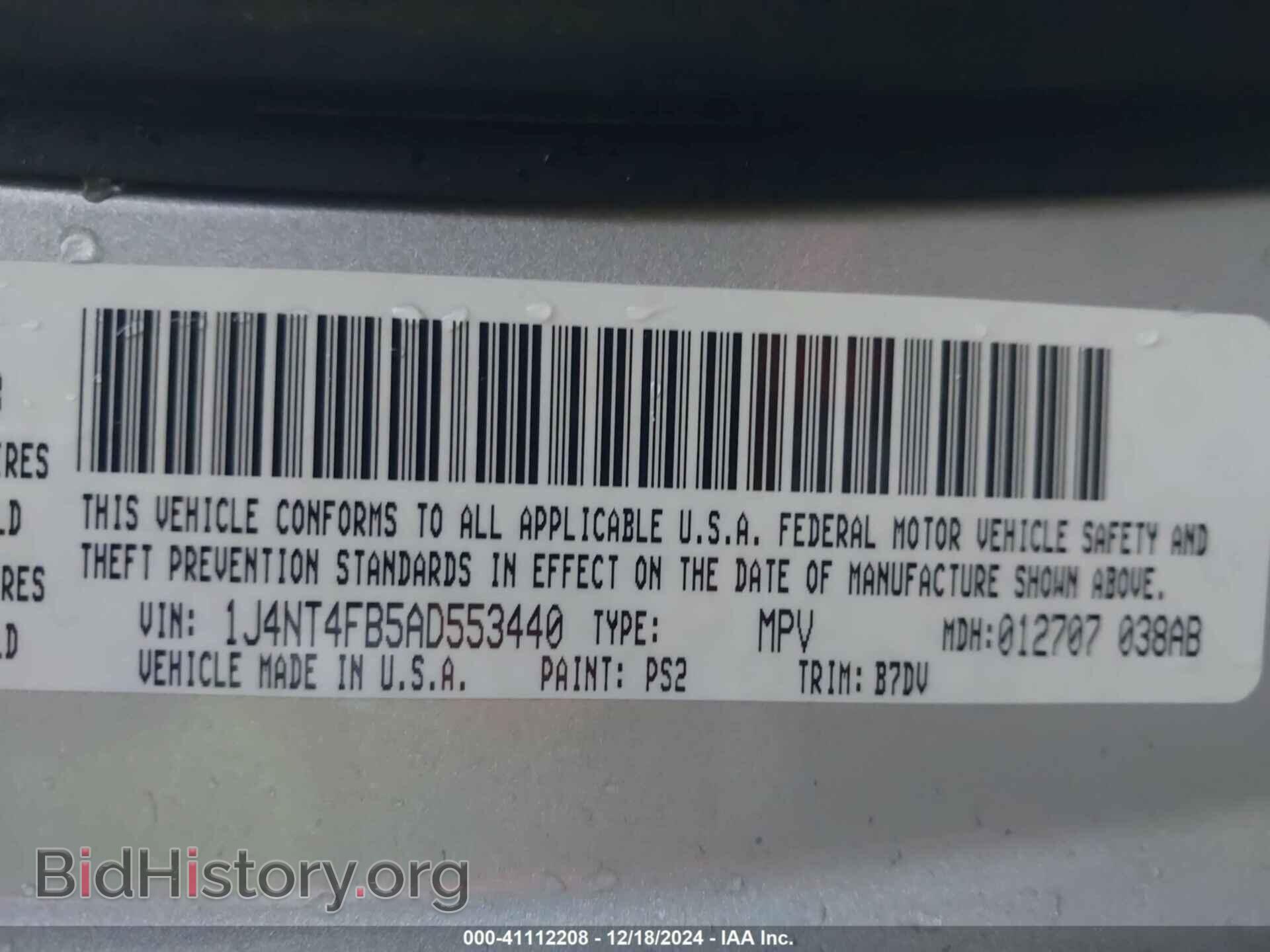 2010 JEEP COMPASS - VIN: 1J4NT4FB5AD553440 - Фото 9