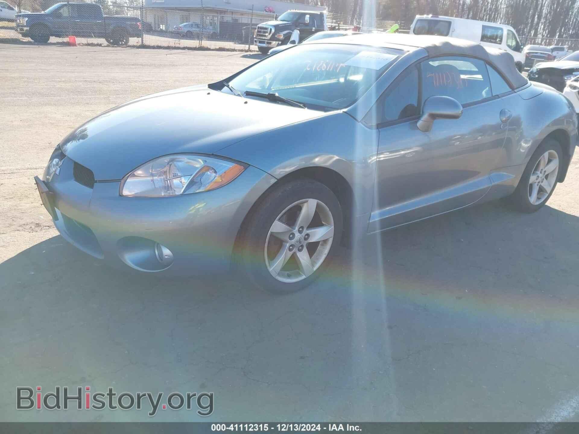 2007 MITSUBISHI ECLIPSE SPYDER - VIN: 4A3AL25F57E003541 - Фото 2
