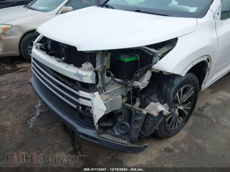2017 Toyota HIGHLANDER (VIN 5TDZZRFH9HS209454) — фото 6 из 18