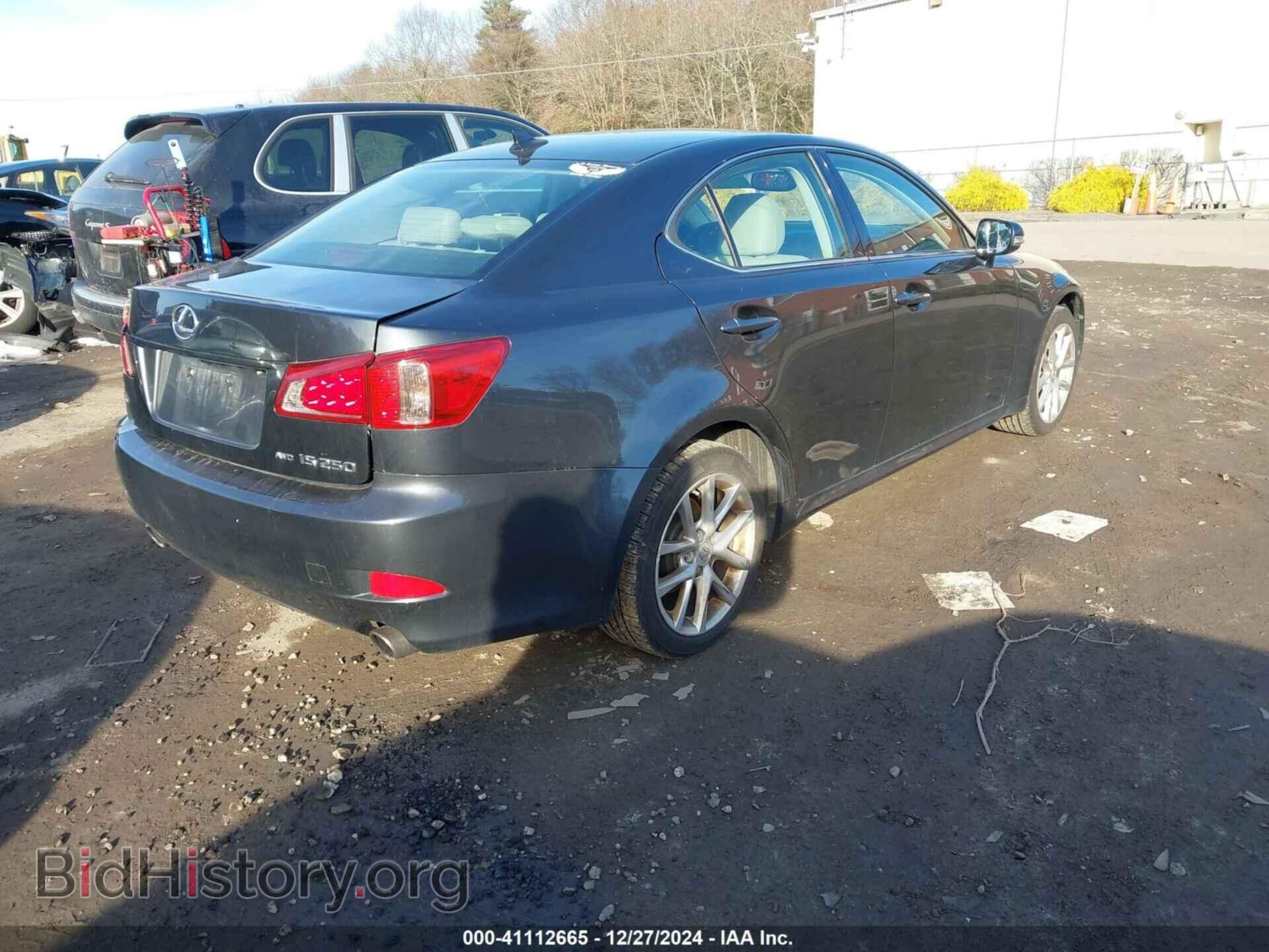 2011 LEXUS IS 250 - VIN: JTHCF5C29B5049398 - Фото 4