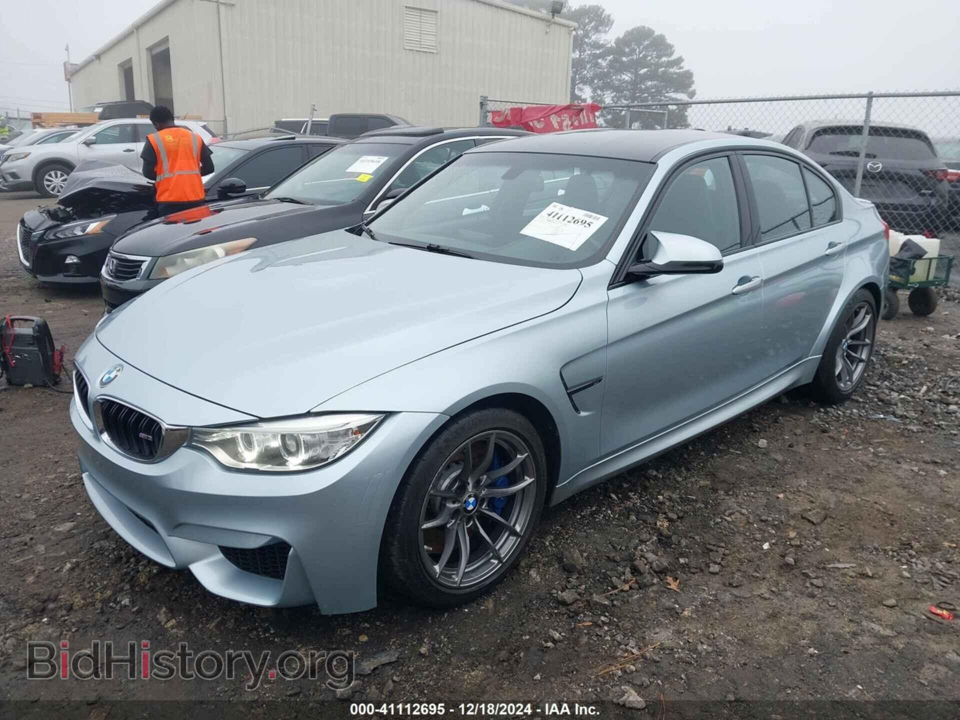 2015 BMW M3 - VIN: WBS3C9C52FP805877 - Фото 2