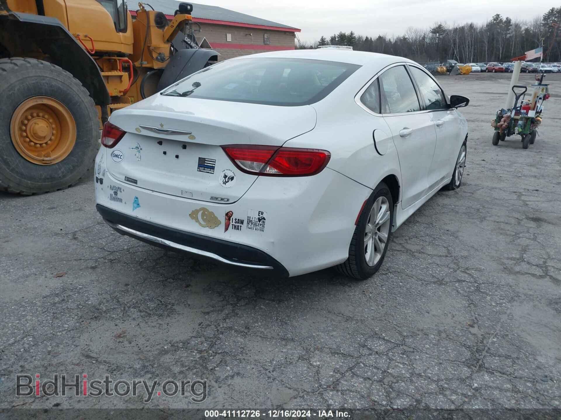 2015 CHRYSLER 200 - VIN: 1C3CCCAB3FN580561 - Фото 4