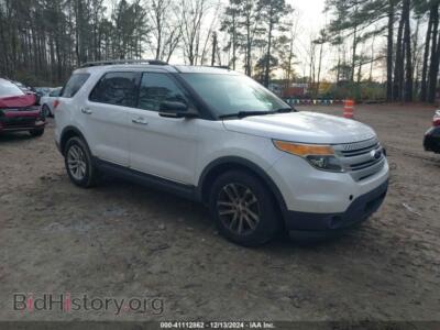 2013 Ford EXPLORER XLT, white — VIN 1FM5K7D86DGC90259, IAAI