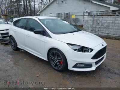 2016 Ford FOCUS ST, white — VIN 1FADP3L96GL207662, IAAI