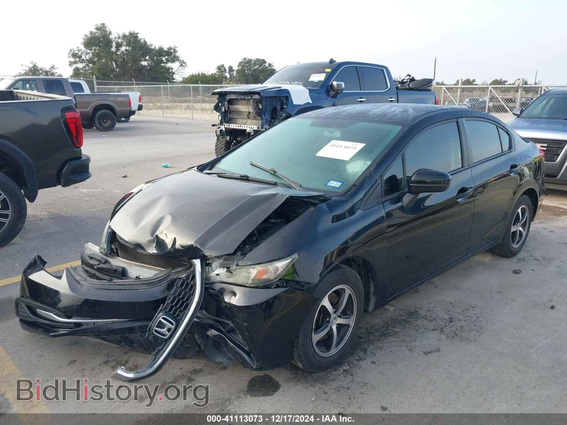 2015 HONDA CIVIC - VIN: 19XFB2F79FE080189 - Фото 2