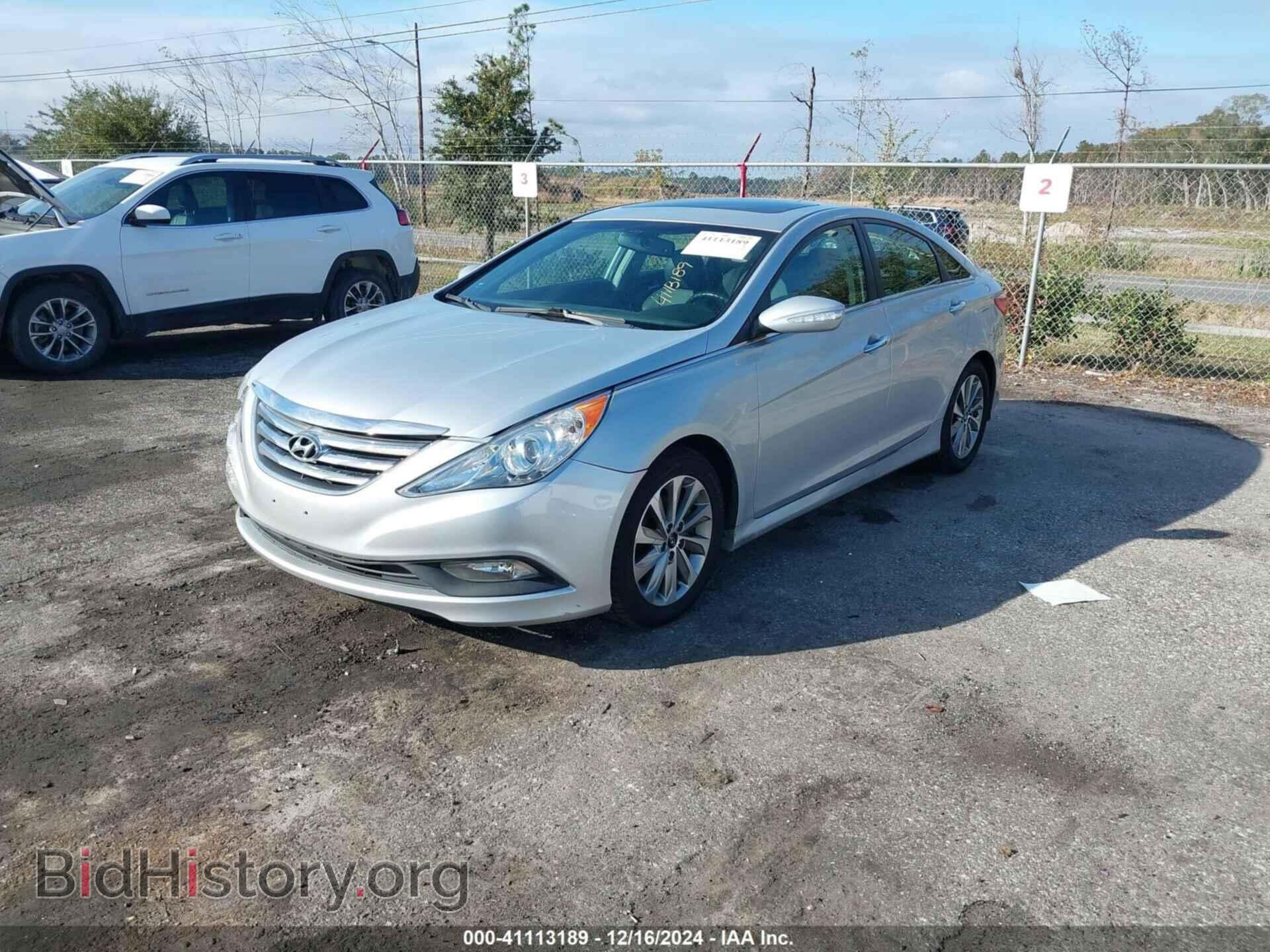2014 HYUNDAI SONATA - VIN: 5NPEC4AC6EH889913 - Фото 2