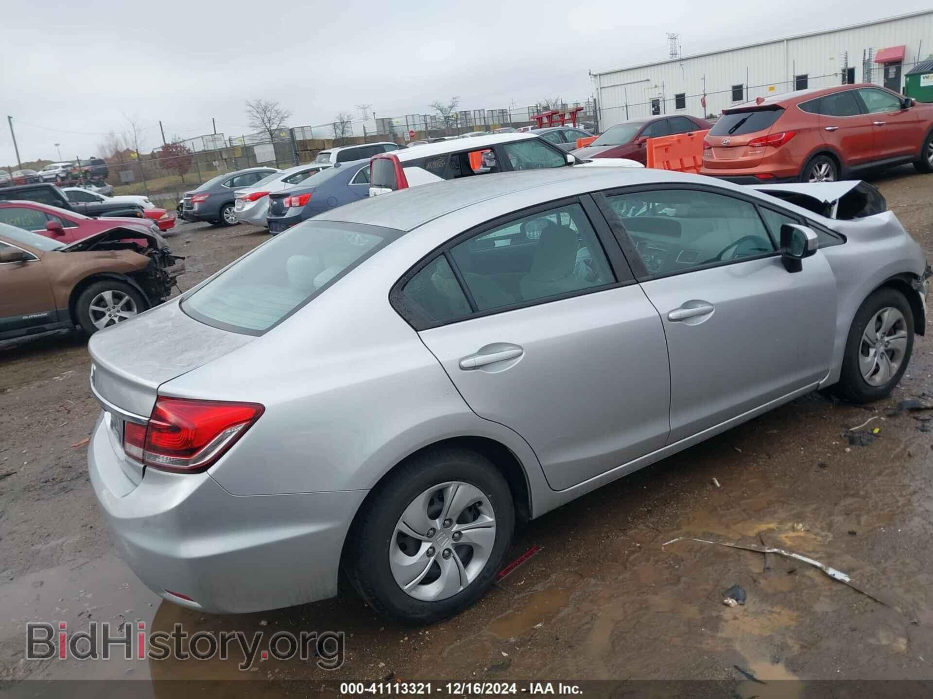 2014 HONDA CIVIC - VIN: 19XFB2F50EE031332 - Фото 4