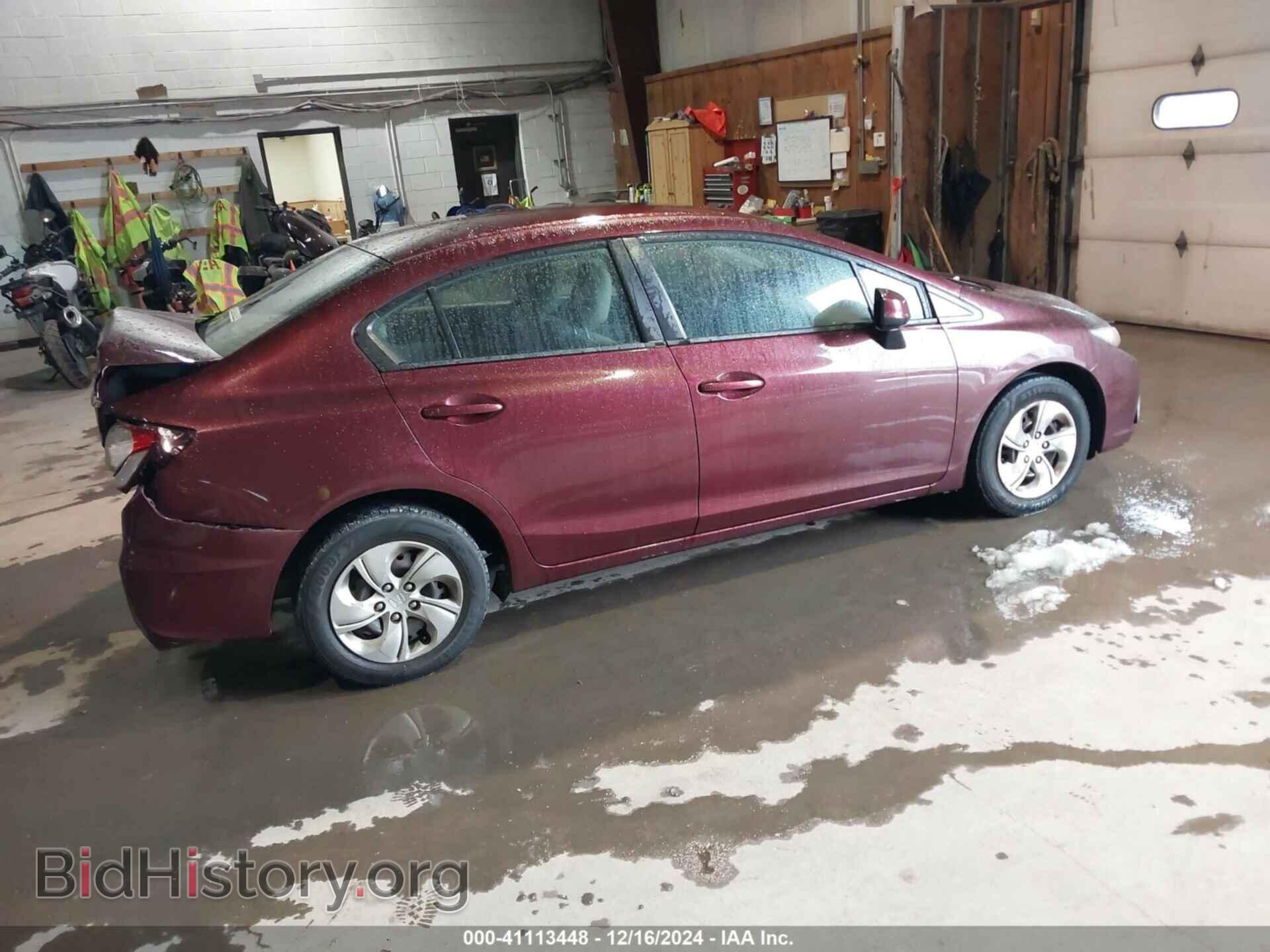 2013 HONDA CIVIC - VIN: 19XFB2F52DE242806 - Фото 4