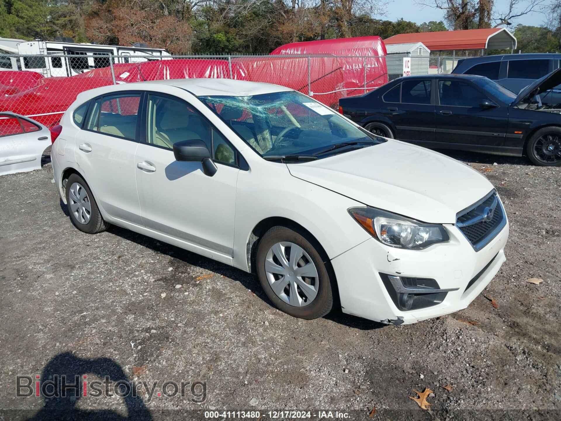 Photo JF1GPAA61G8253137 - SUBARU IMPREZA 2016