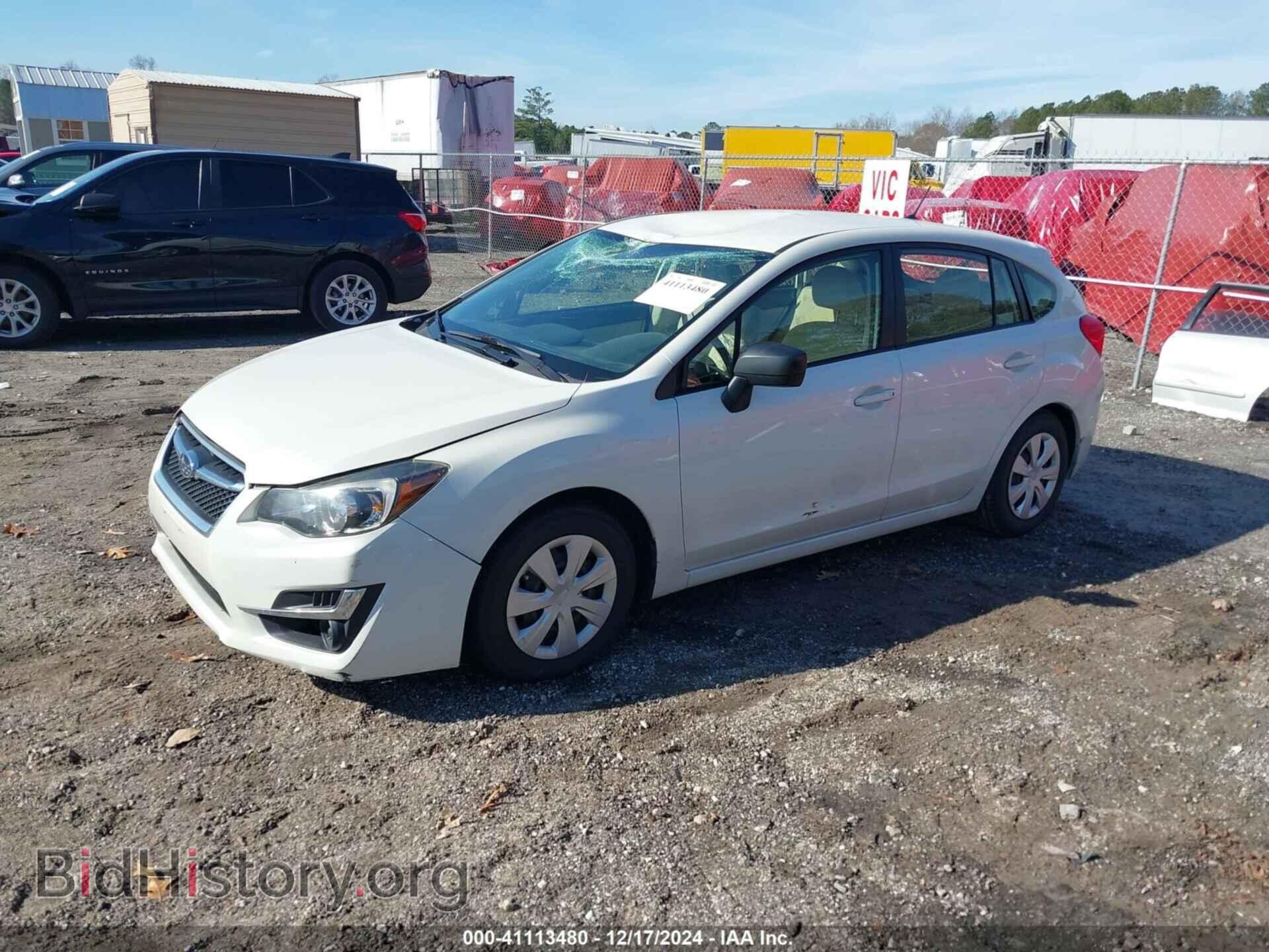 2016 SUBARU IMPREZA - VIN: JF1GPAA61G8253137 - Фото 2