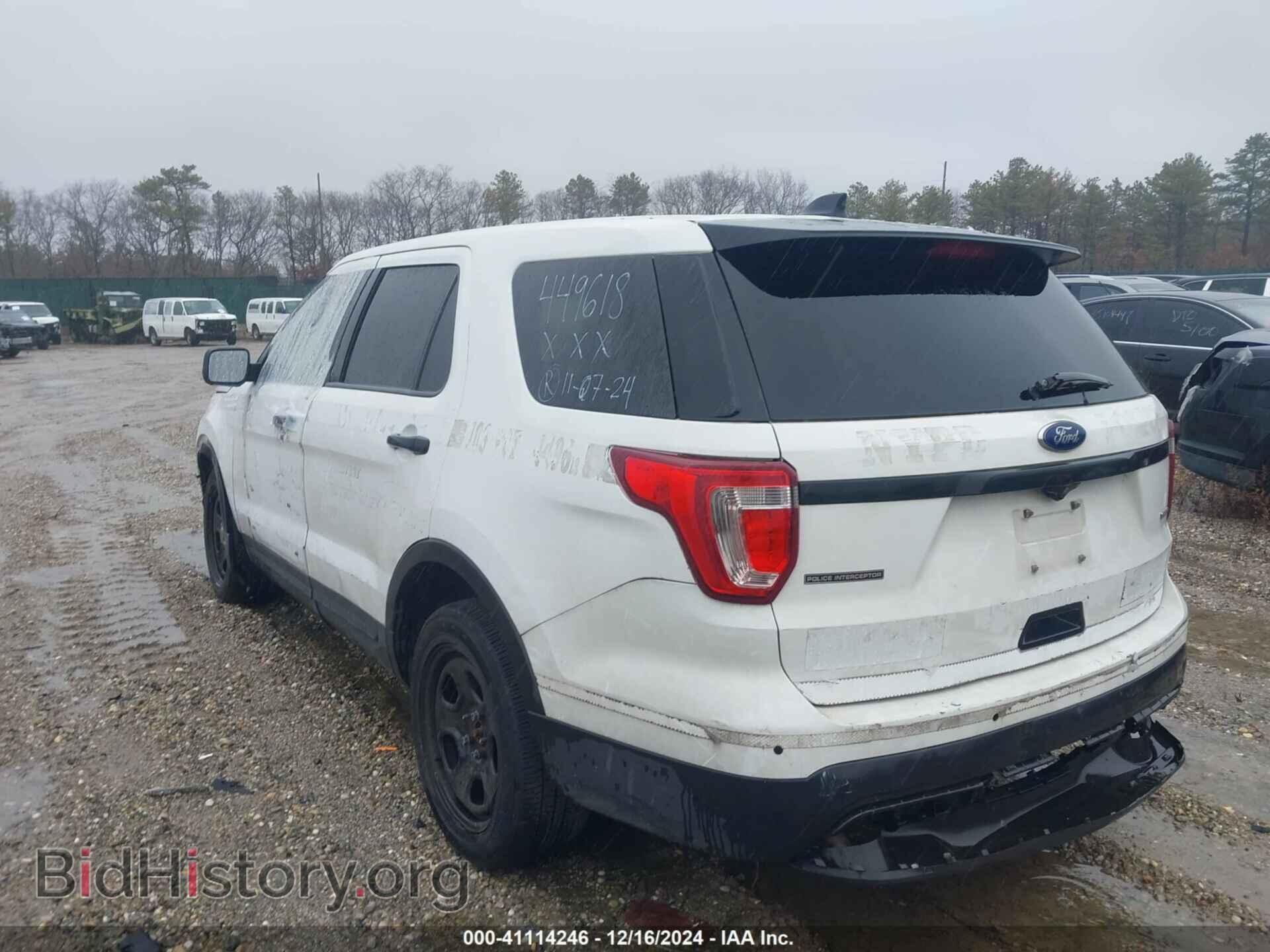 2018 FORD POLICE INTERCEPTOR UTILITY - VIN: 1FM5K8AR3JGB19225 - Photo 3