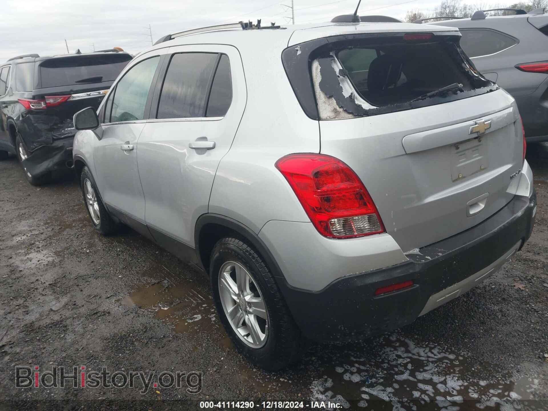 2016 CHEVROLET TRAX - VIN: 3GNCJLSB2GL232081 - Фото 3