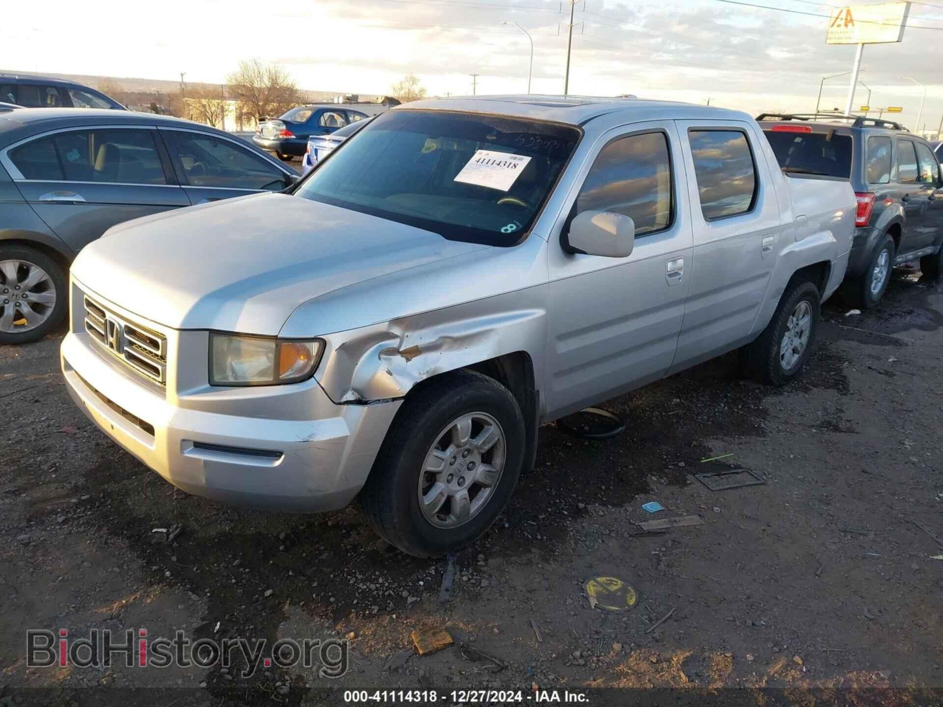 2006 HONDA RIDGELINE - VIN: 2HJYK16536H533434 - Фото 2