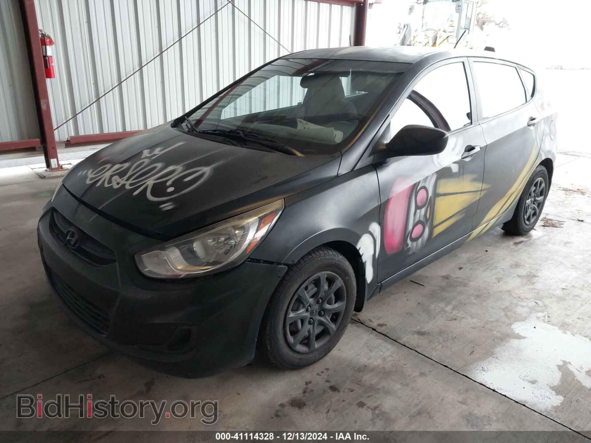 2013 HYUNDAI ACCENT - VIN: KMHCT5AE8DU089788 - Фото 2