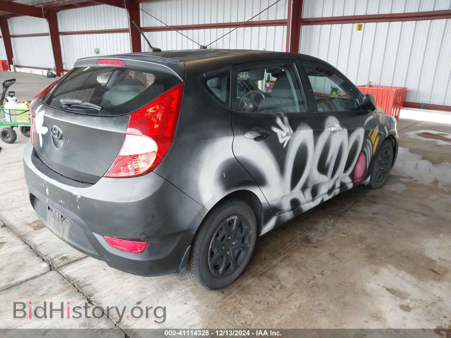 2013 HYUNDAI ACCENT - VIN: KMHCT5AE8DU089788 - Фото 4