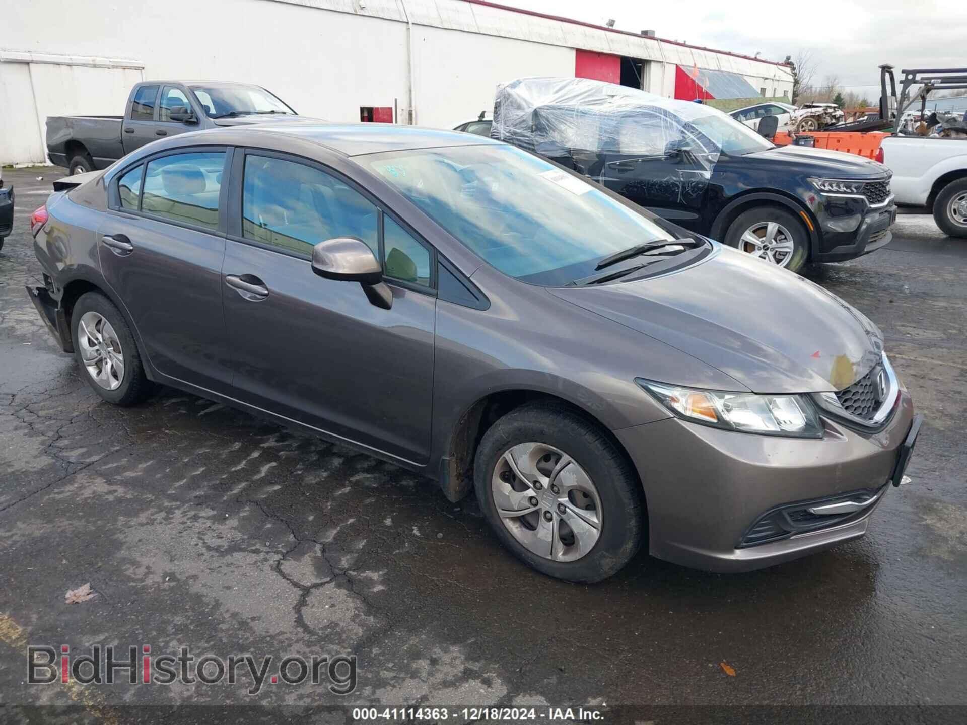Фотография 2HGFB2F59DH501832 - HONDA CIVIC 2013