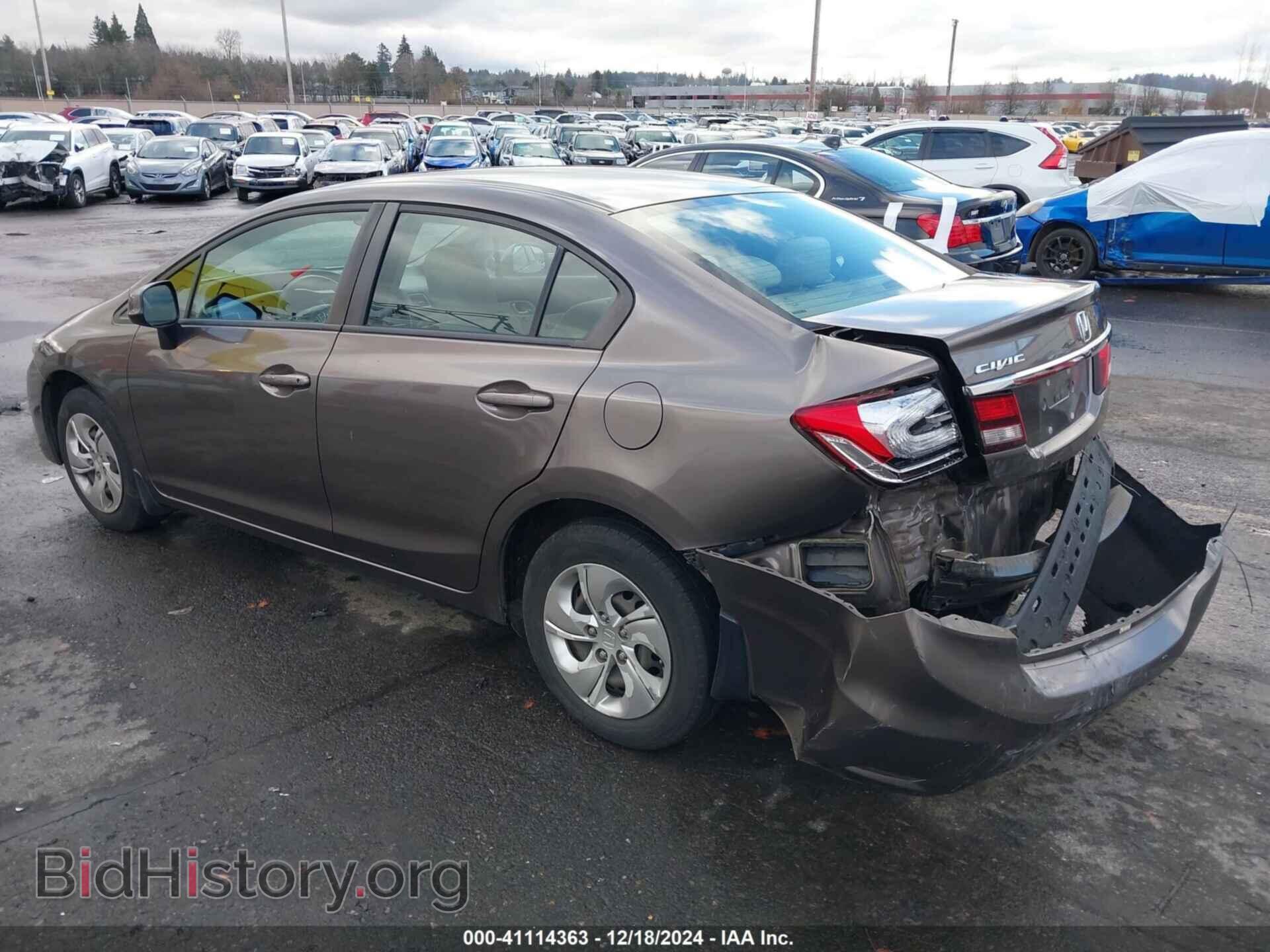 2013 HONDA CIVIC - VIN: 2HGFB2F59DH501832 - Фото 3