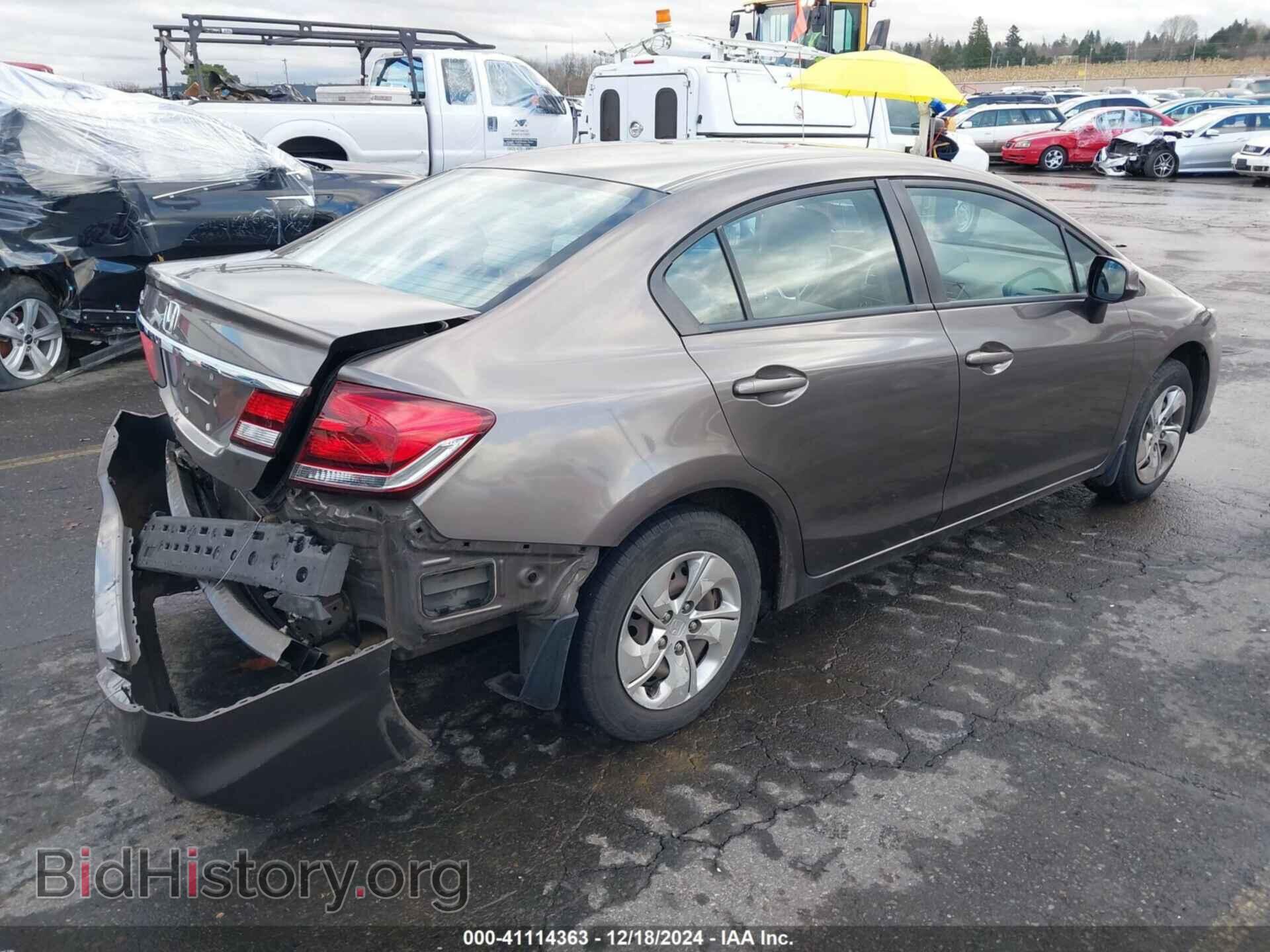 2013 HONDA CIVIC - VIN: 2HGFB2F59DH501832 - Фото 4