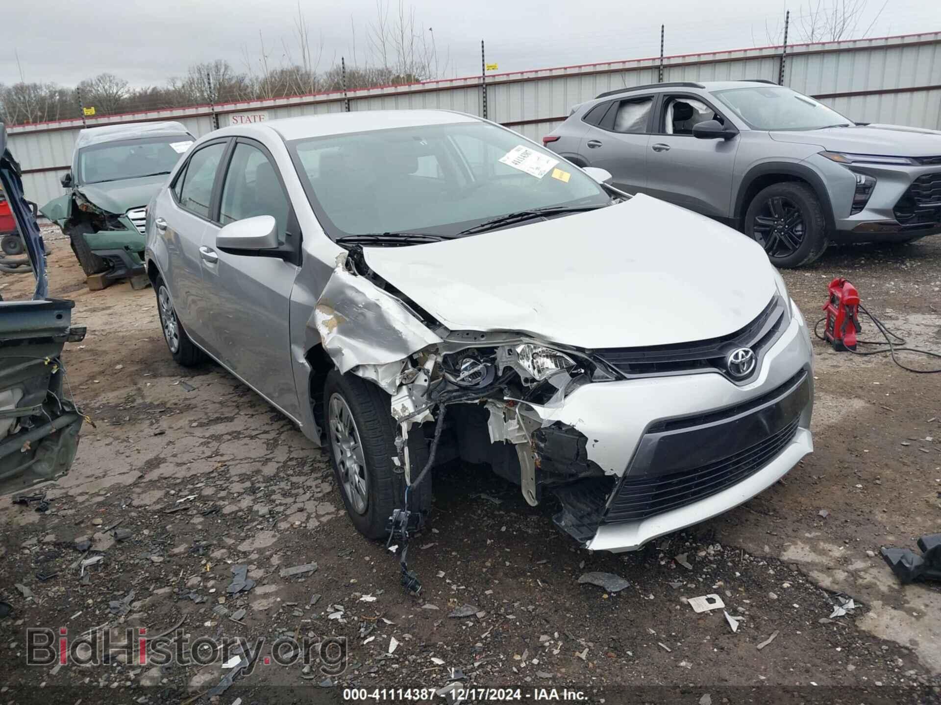 Фотография 5YFBURHE0FP301805 - TOYOTA COROLLA 2015