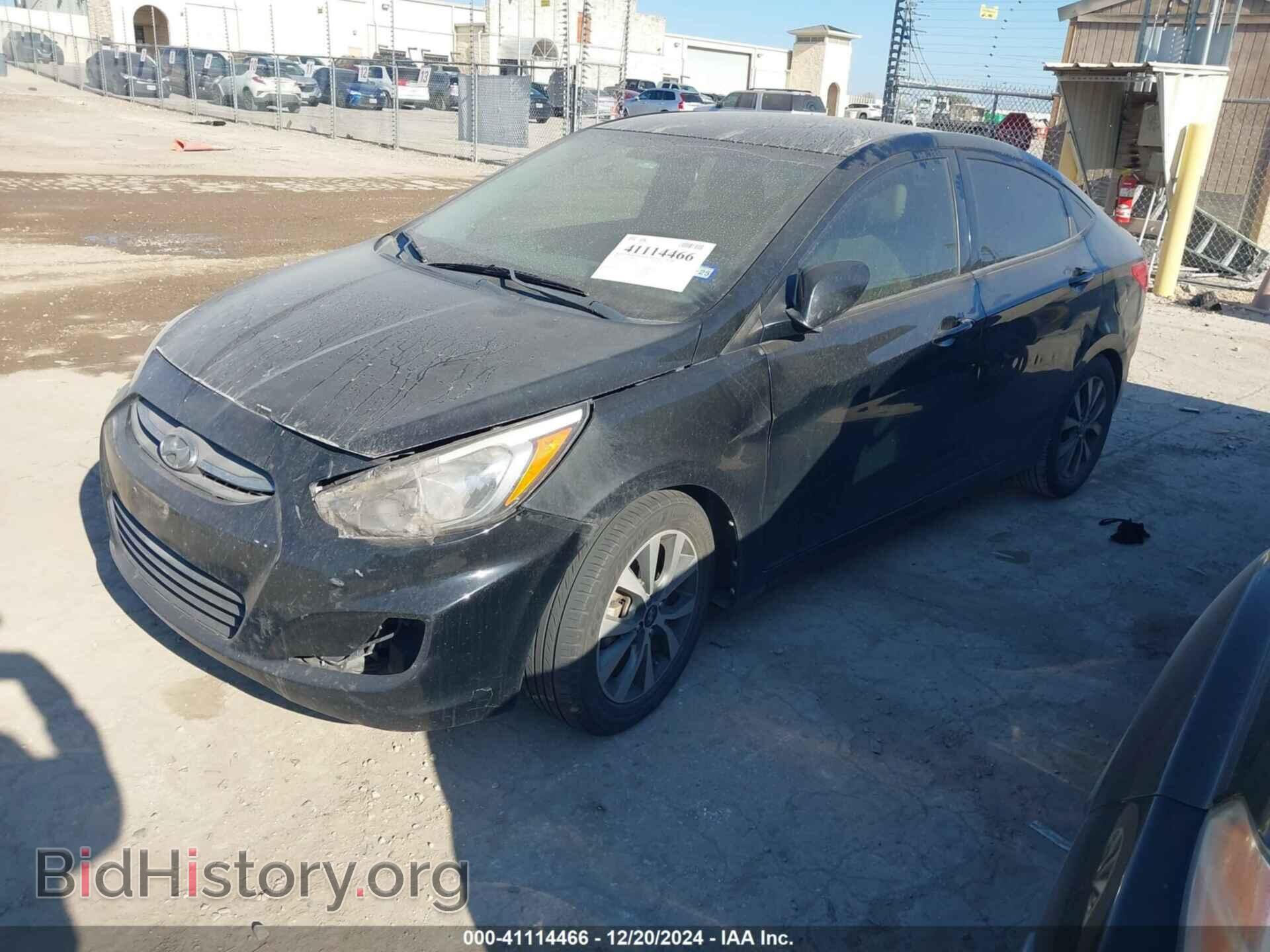 2017 HYUNDAI ACCENT - VIN: KMHCT4AE0HU291850 - Фото 2