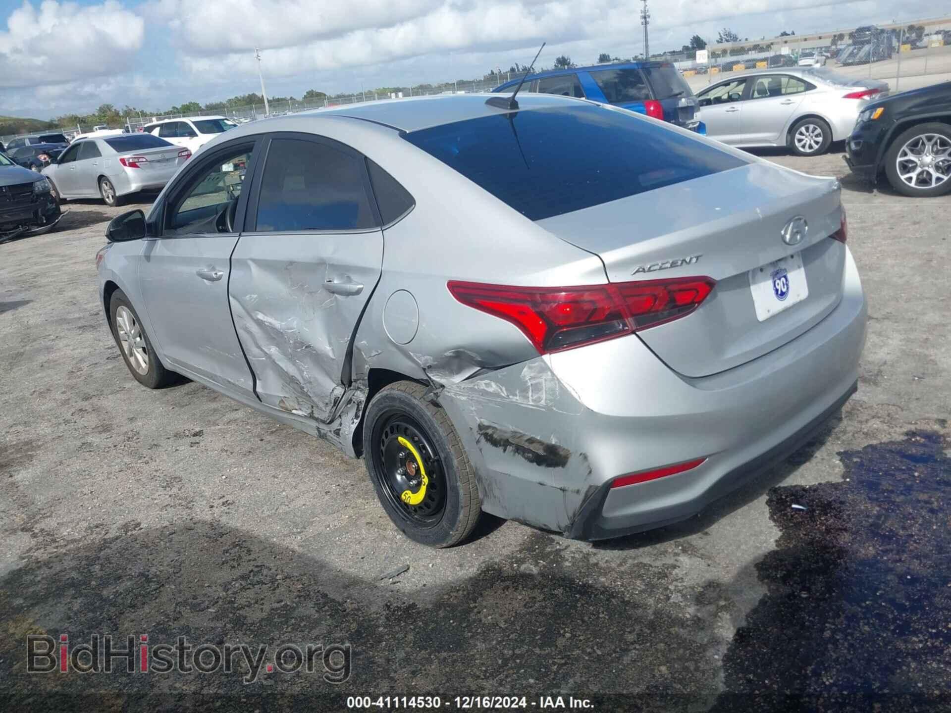 2022 HYUNDAI ACCENT - VIN: 3KPC24A61NE153776 - Фото 3