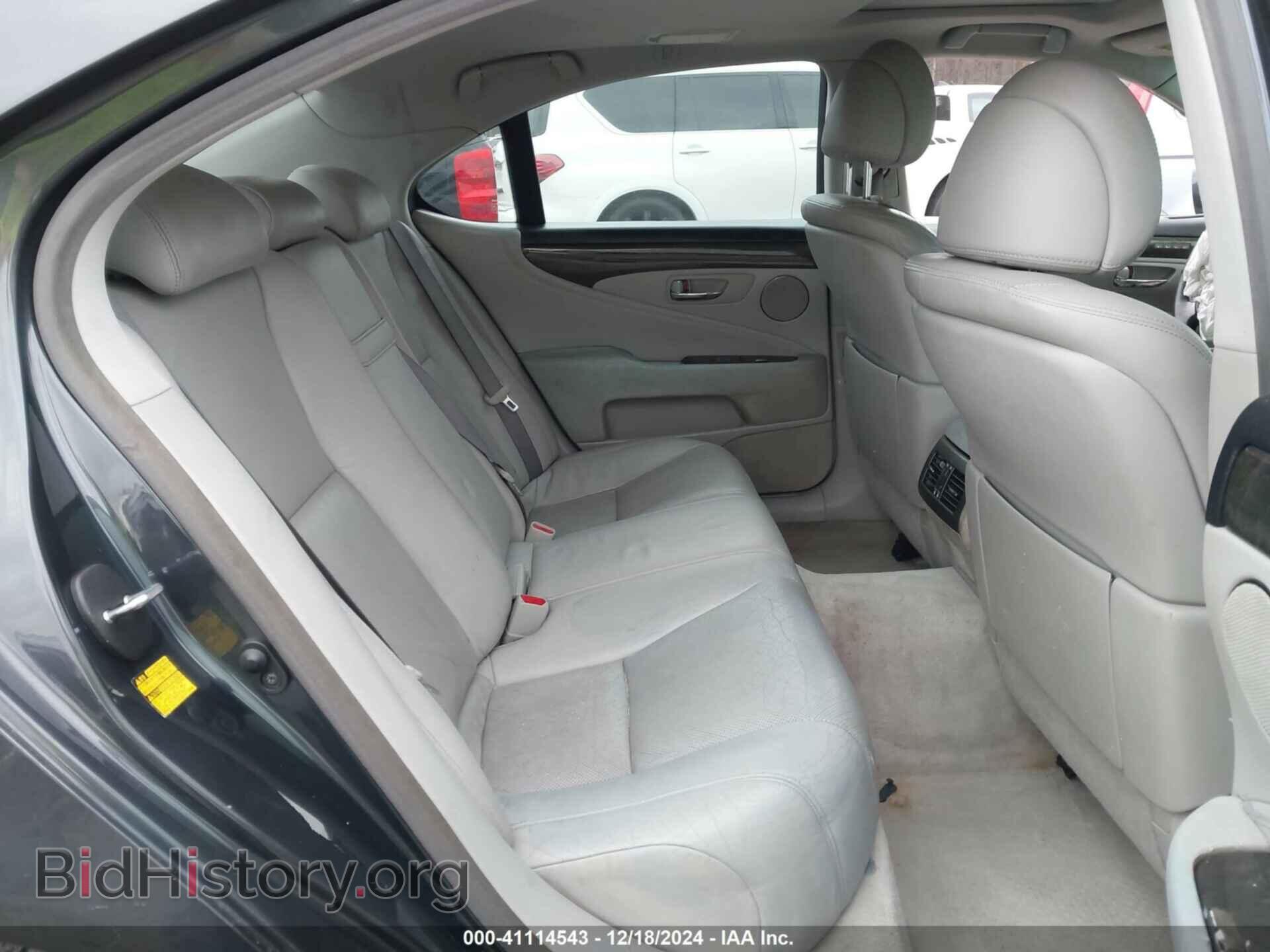 2010 LEXUS LS 460 - VIN: JTHBL5EF0A5097648 - Фото 8