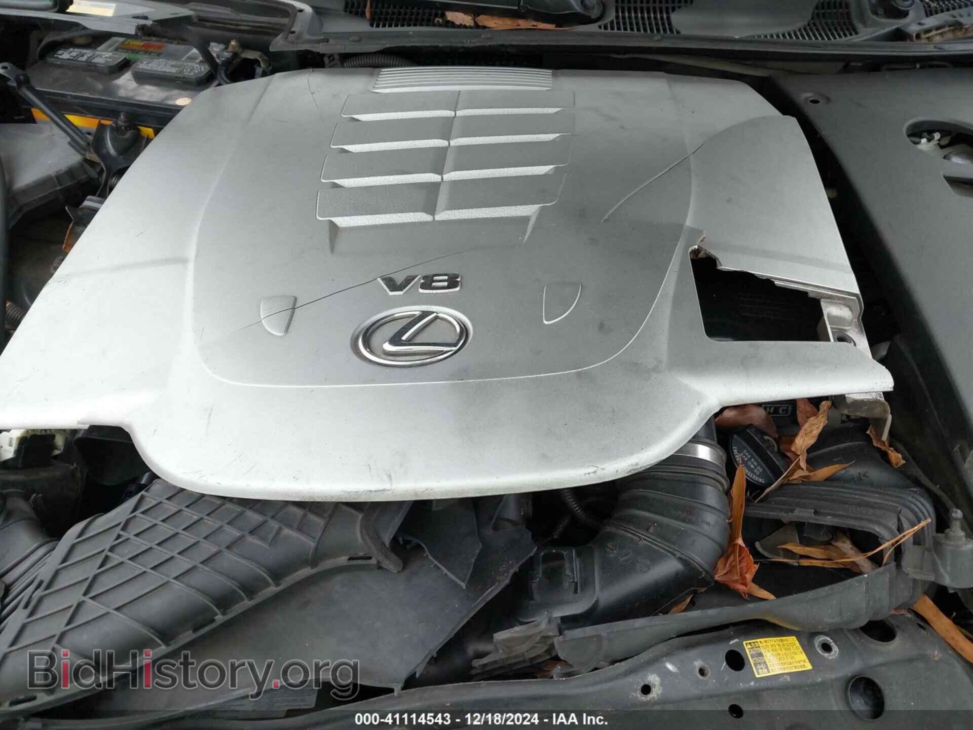 2010 LEXUS LS 460 - VIN: JTHBL5EF0A5097648 - Фото 10