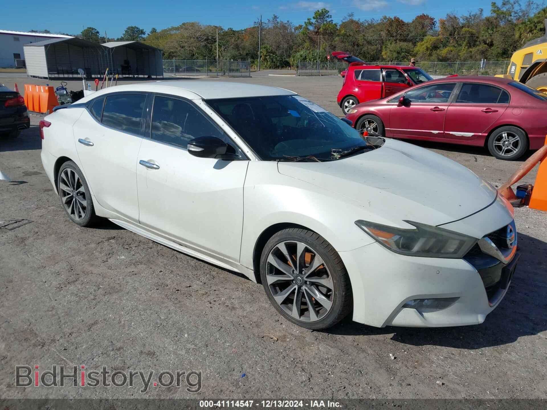 Фотография 1N4AA6AP9GC410309 - NISSAN MAXIMA 2016