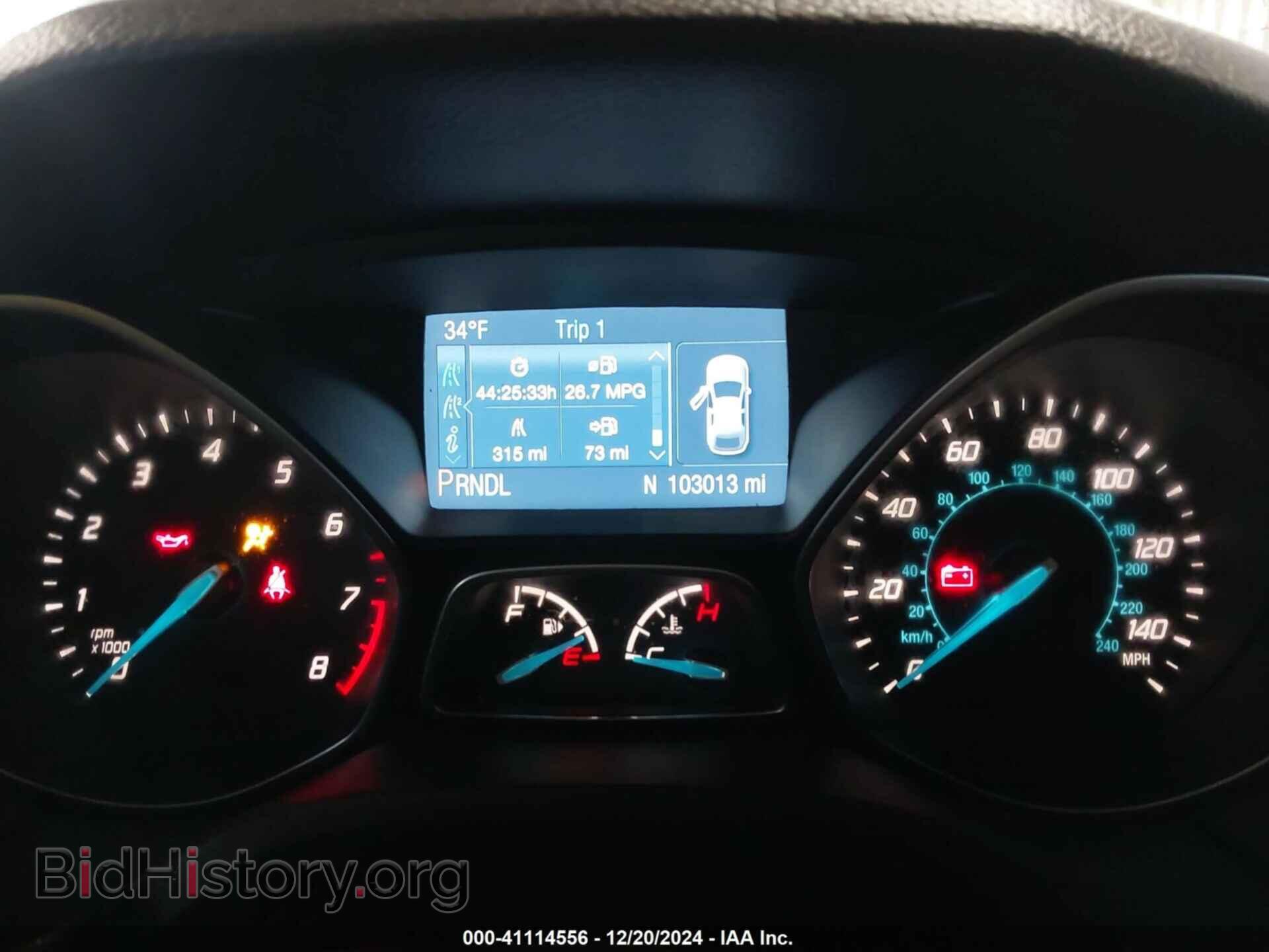 2014 FORD FOCUS - VIN: 1FADP3F25EL431193 - Фото 7