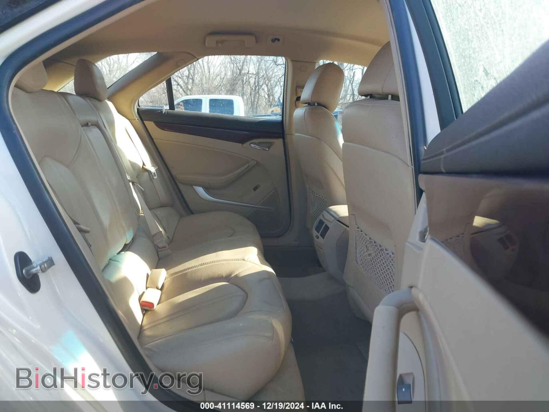2014 CADILLAC CTS - VIN: 1G6DF8E5XE0183162 - Фото 8