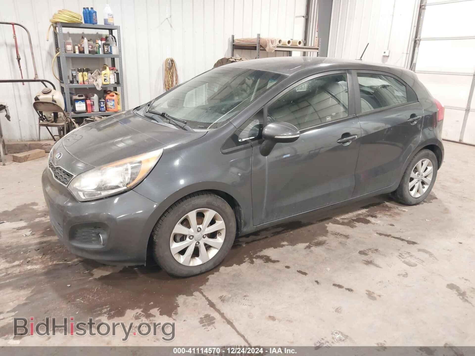 2013 KIA RIO - VIN: KNADN5A35D6156138 - Фото 2