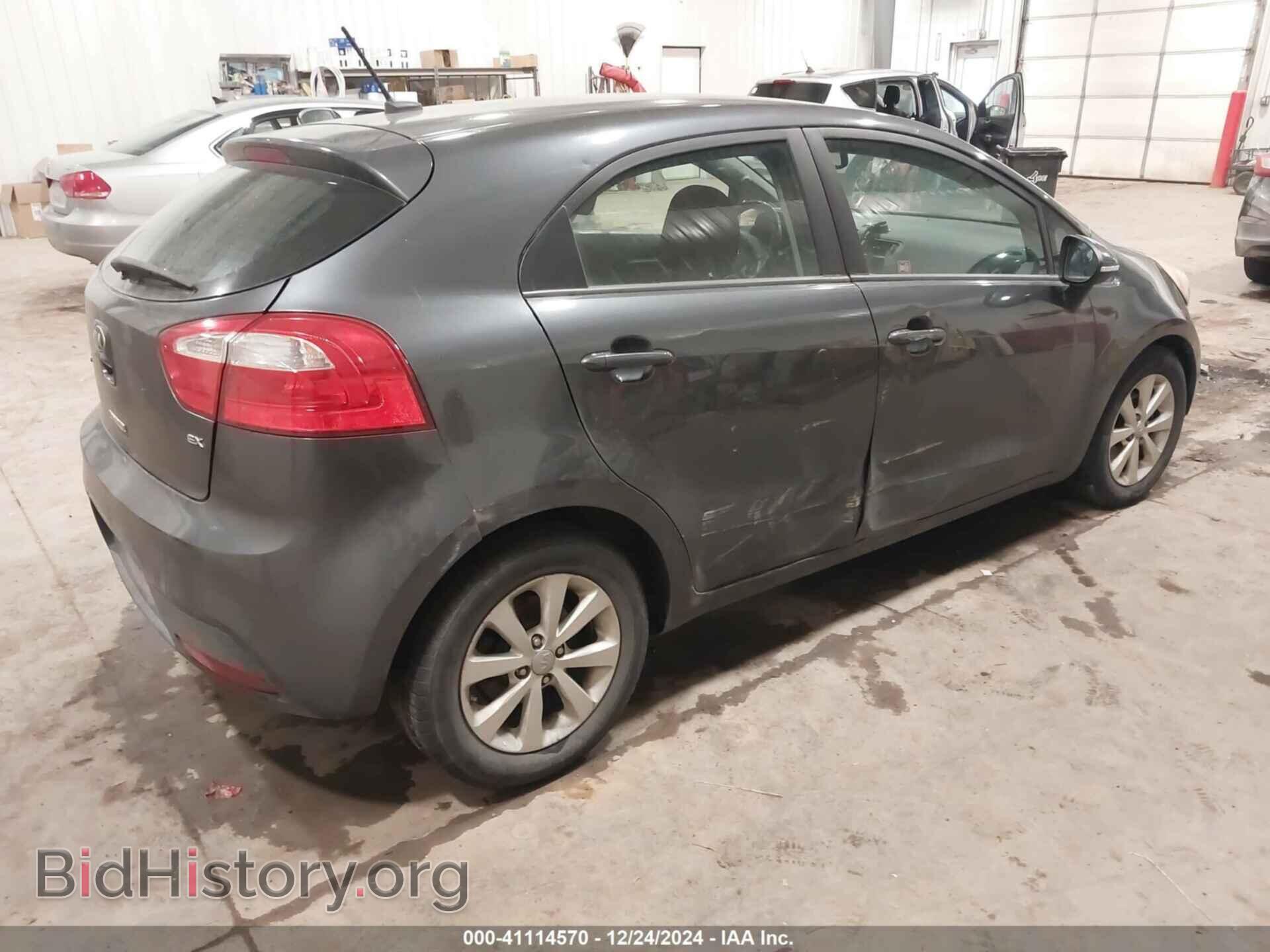 2013 KIA RIO - VIN: KNADN5A35D6156138 - Фото 4