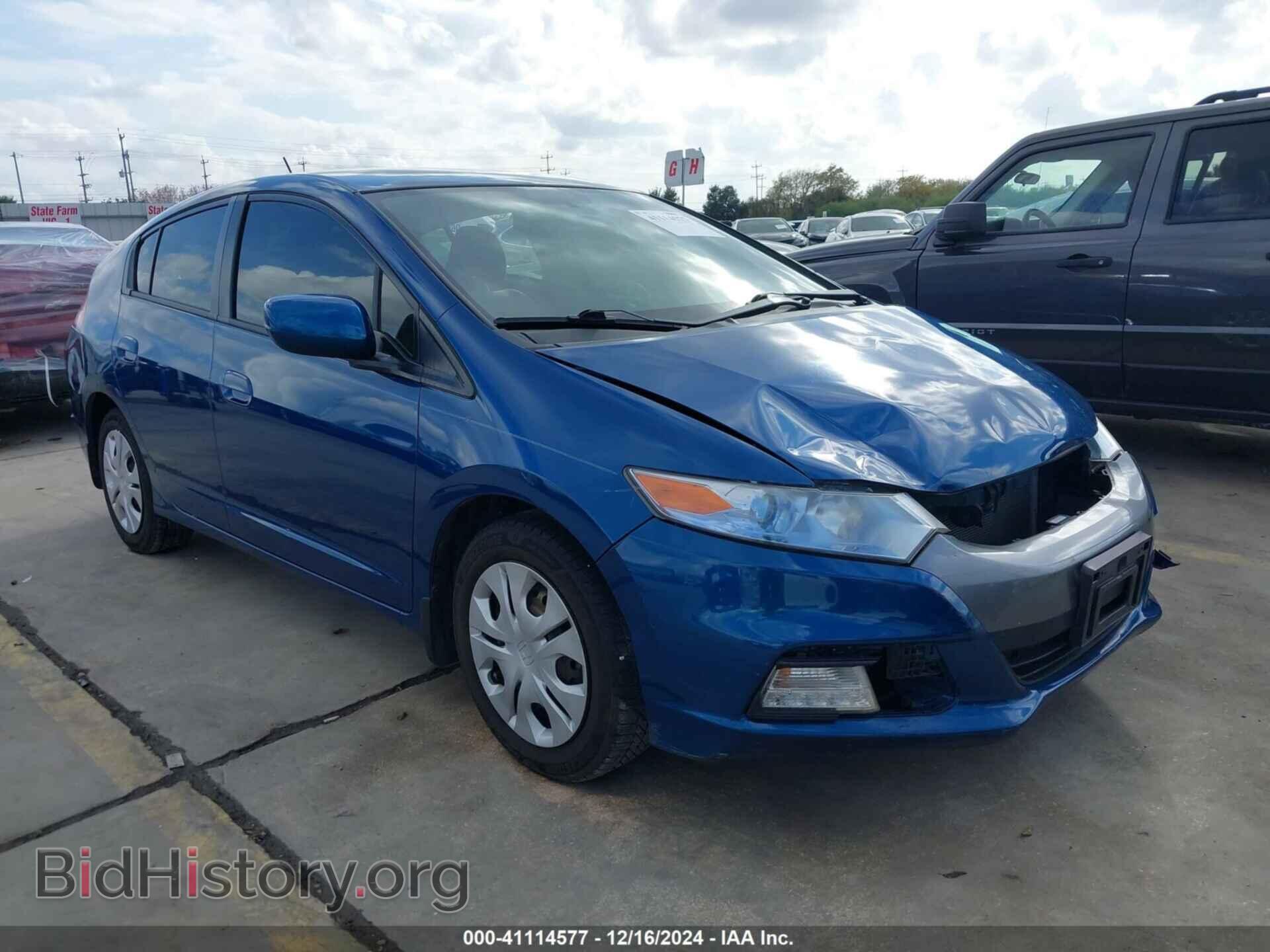 Фотография JHMZE2H51ES001169 - HONDA INSIGHT 2014