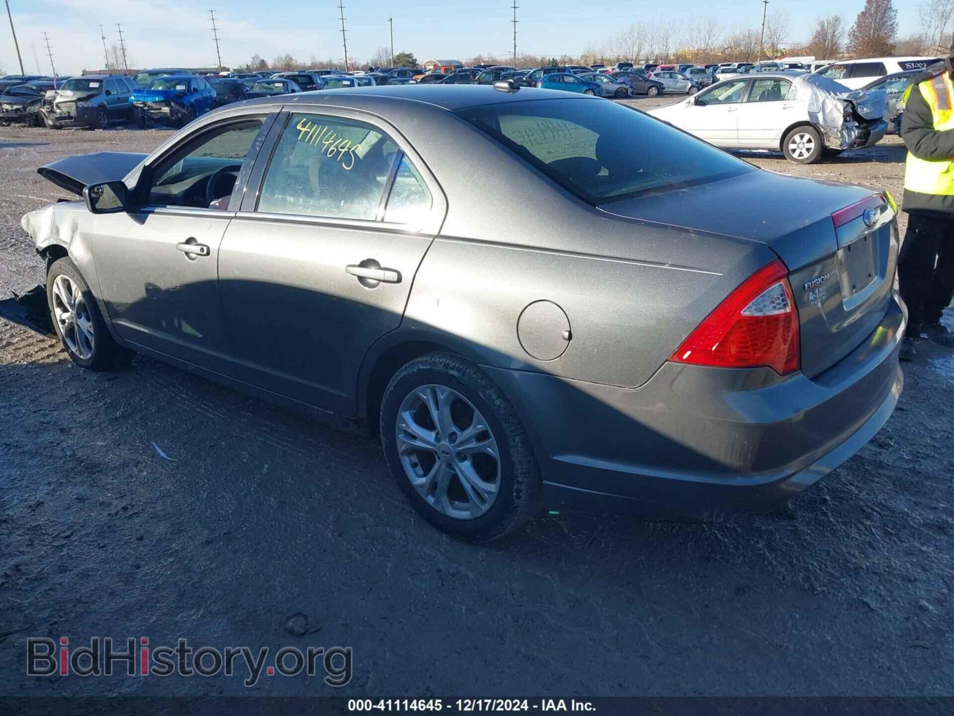 2012 FORD FUSION - VIN: 3FAHP0HA9CR170332 - Фото 3