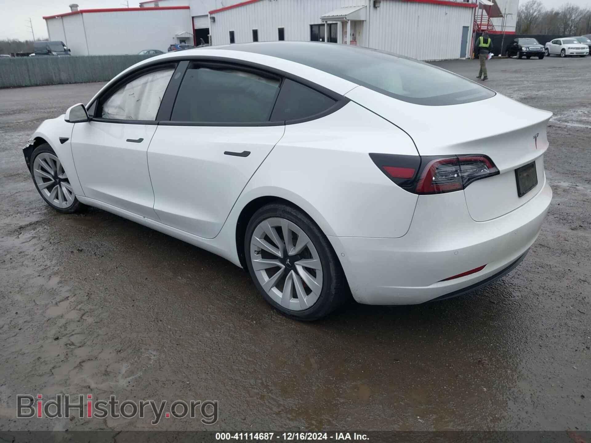 2021 TESLA MODEL 3 - VIN: 5YJ3E1EA2MF098591 - Фото 3