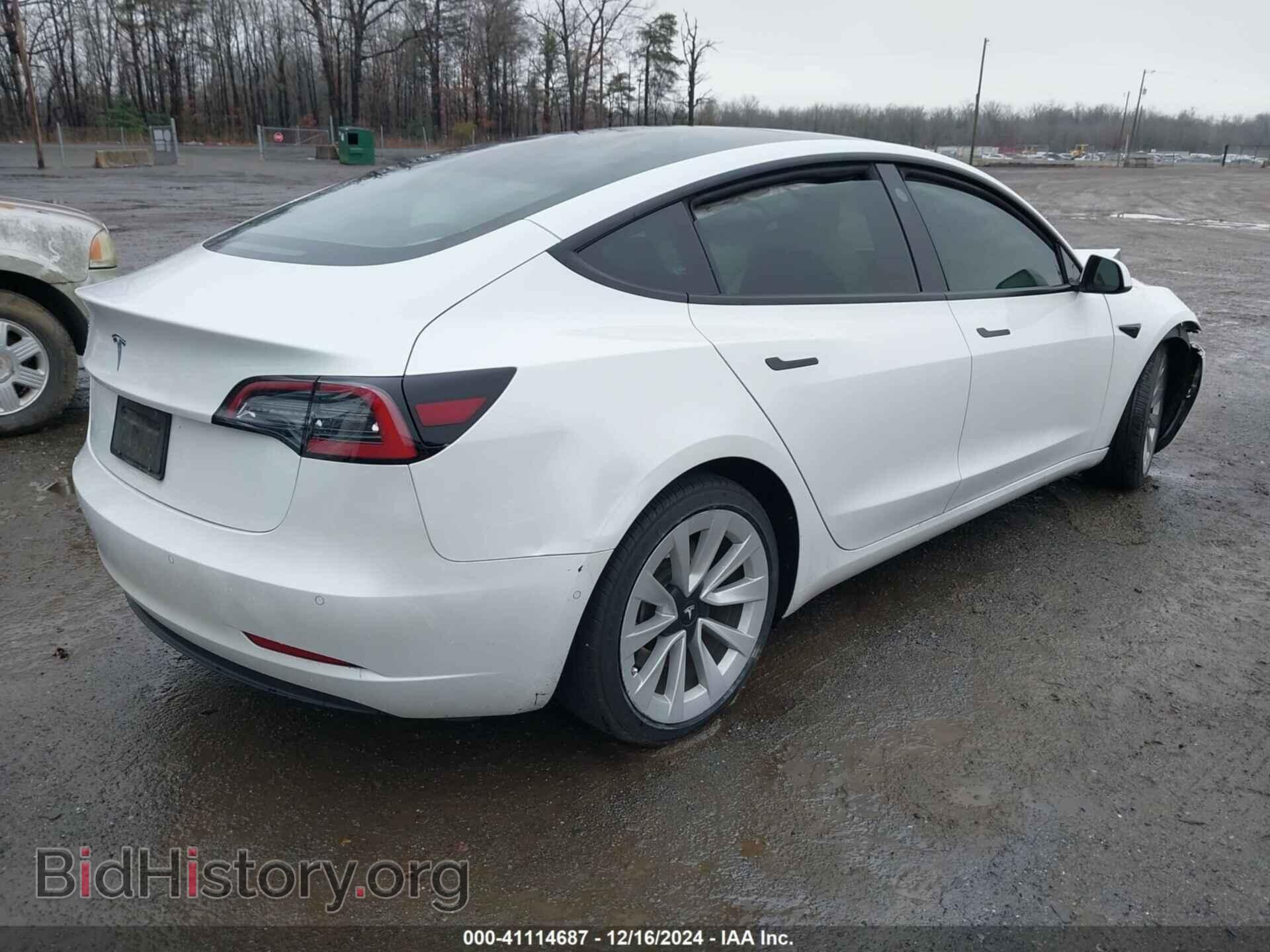 2021 TESLA MODEL 3 - VIN: 5YJ3E1EA2MF098591 - Фото 4