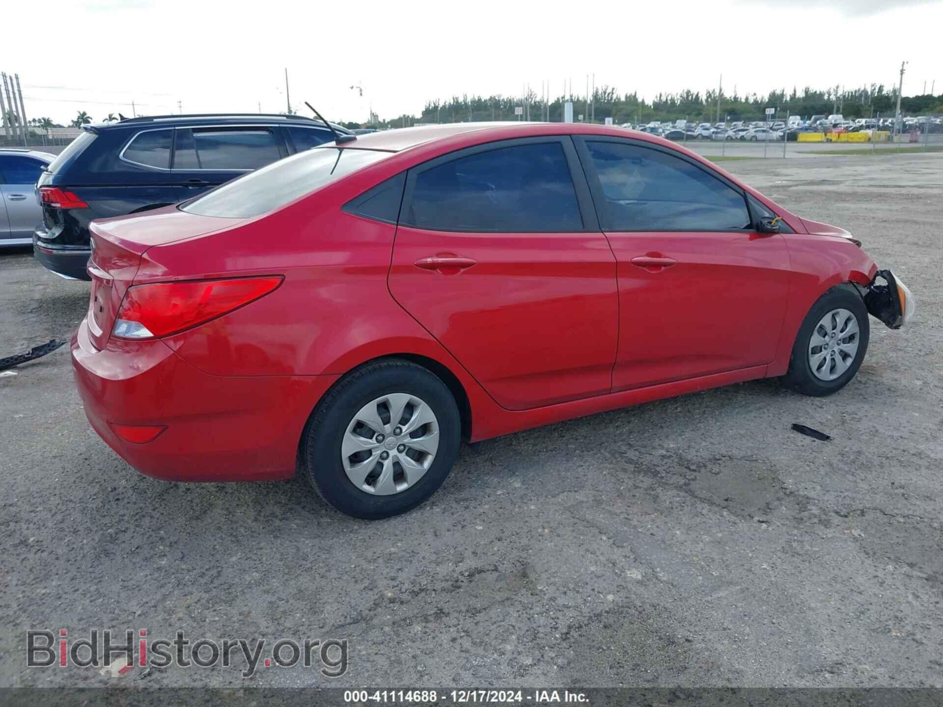 2016 HYUNDAI ACCENT - VIN: KMHCT4AEXGU043622 - Фото 4