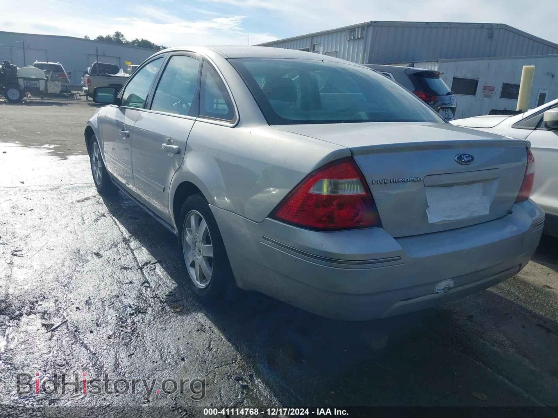 2005 FORD FIVE HUNDRED - VIN: 1FAFP23155G141205 - Фото 3
