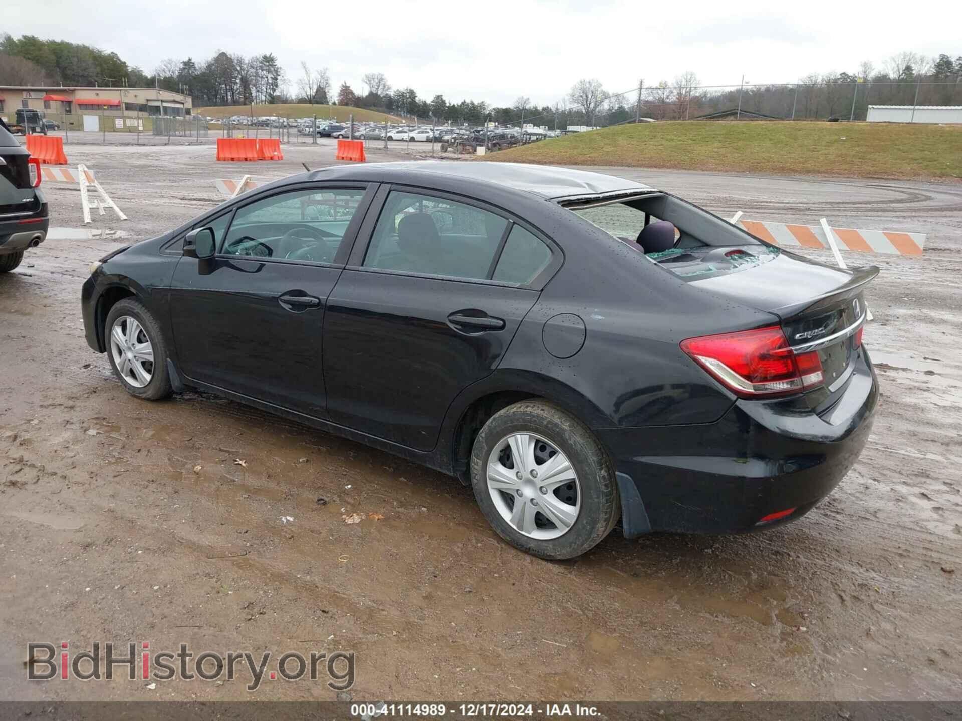 2013 HONDA CIVIC - VIN: 2HGFB2F59DH558404 - Фото 3