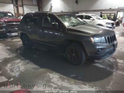 2014 Jeep COMPASS Sport, серый — VIN 1C4NJDBB5ED828473, IAAI