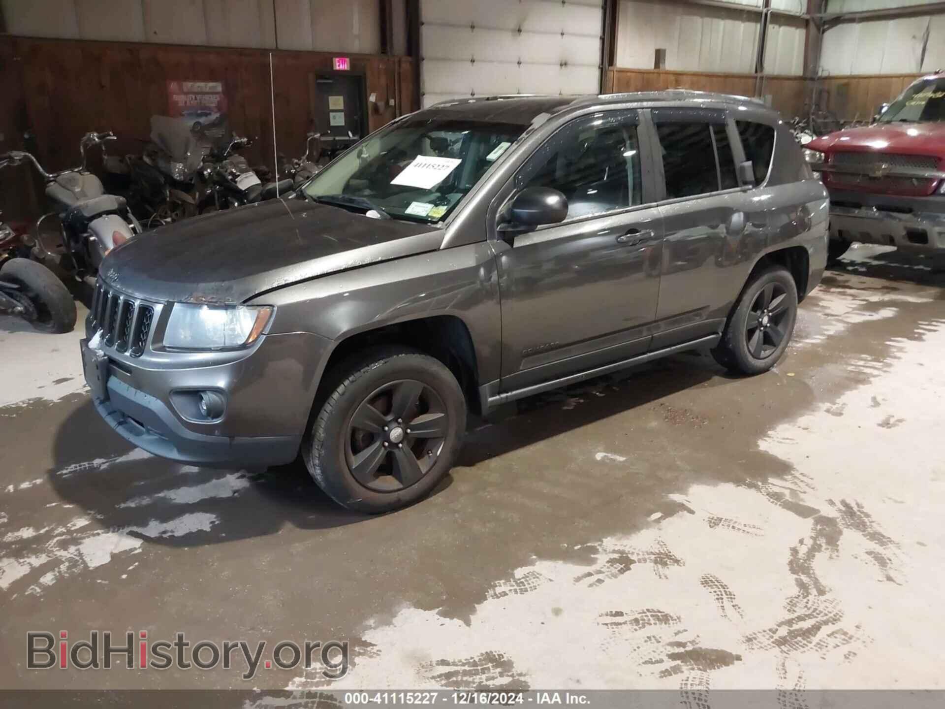 2014 JEEP COMPASS - VIN: 1C4NJDBB5ED828473 - Фото 2