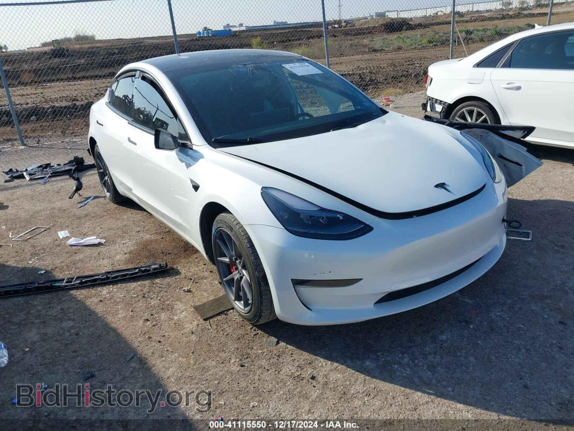 Photo 5YJ3E1EA2PF500923 - TESLA MODEL 3 2023