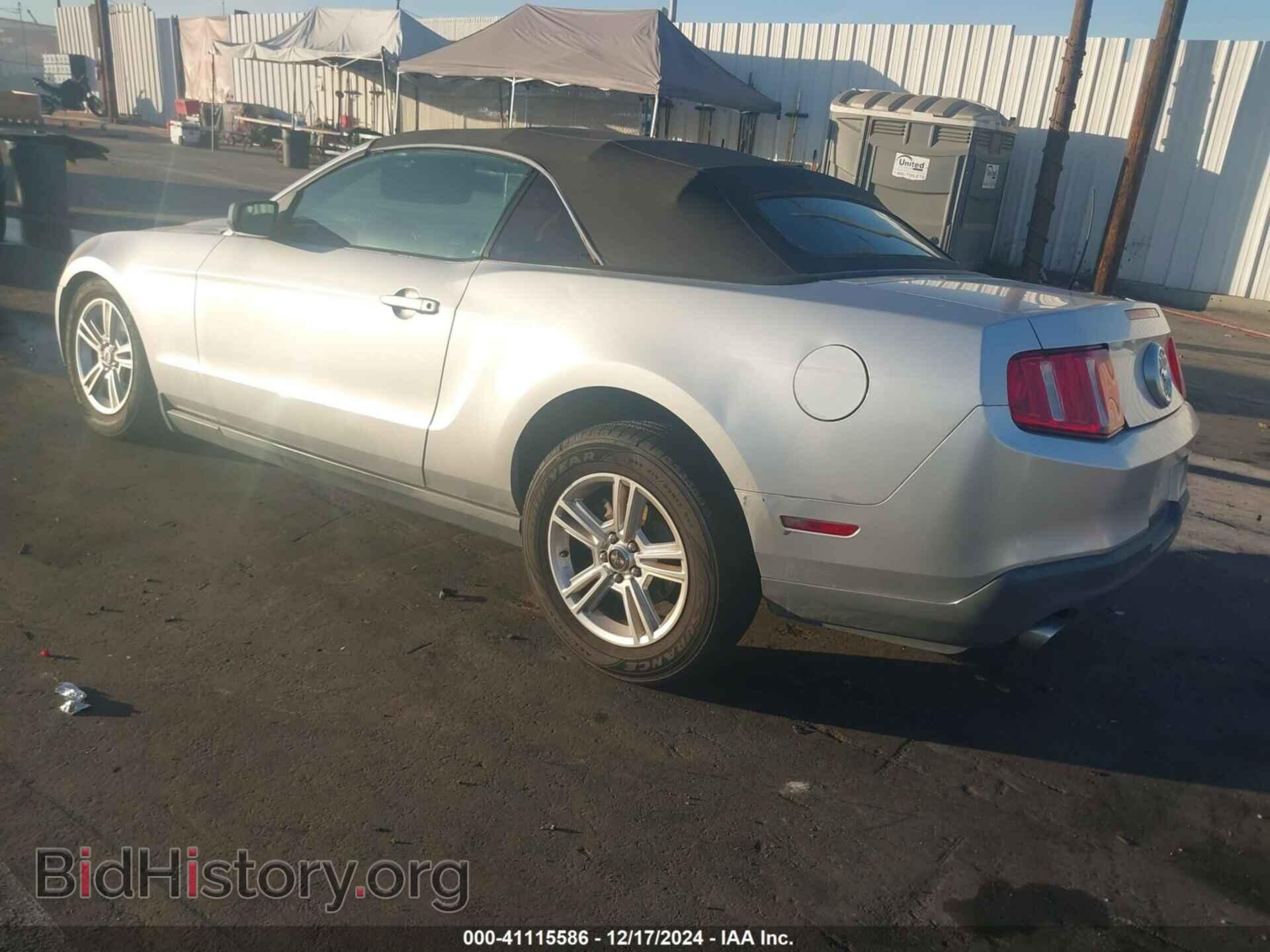 2012 FORD MUSTANG - VIN: 1ZVBP8EM9C5237136 - Фото 3