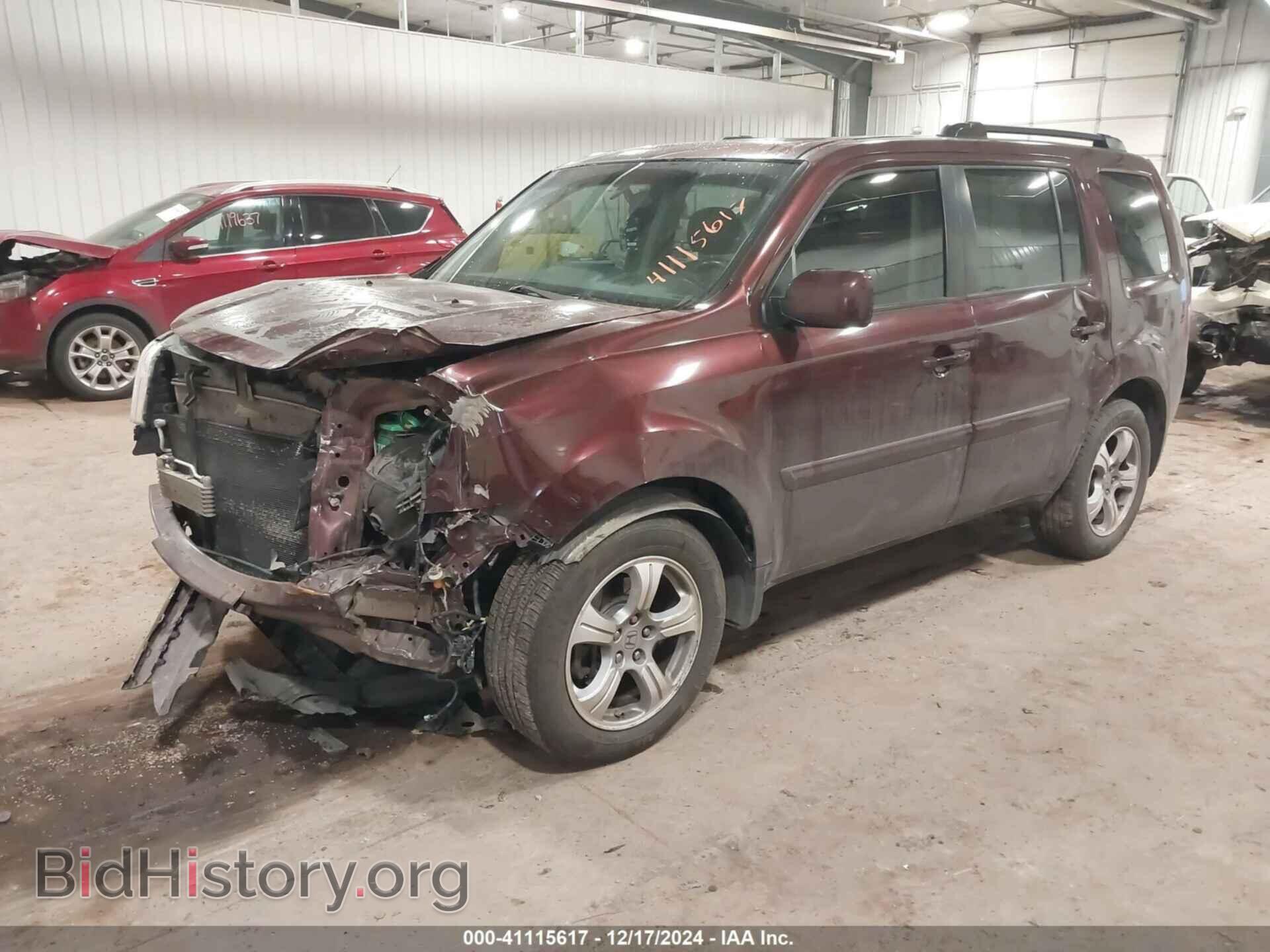 2012 HONDA PILOT - VIN: 5FNYF4H79CB078972 - Photo 2