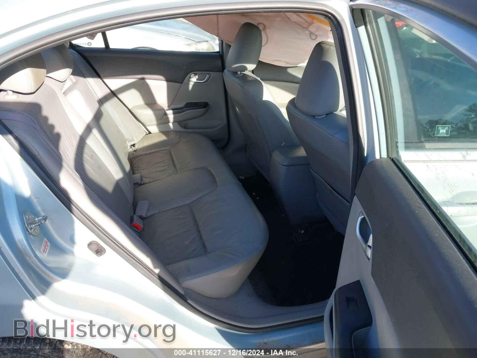 2012 HONDA CIVIC SDN - VIN: 2HGFB2F91CH507657 - Фото 8