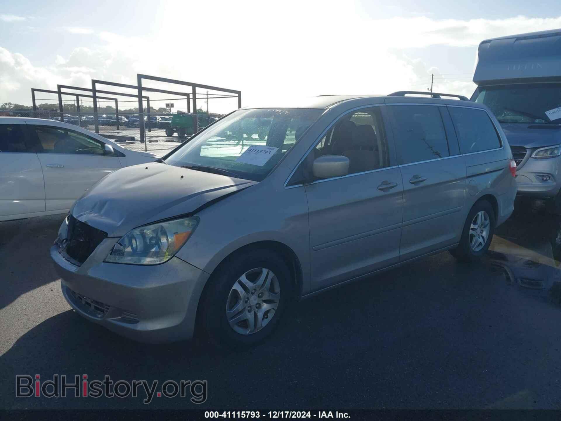 2007 HONDA ODYSSEY - VIN: 5FNRL384X7B036278 - Фото 2