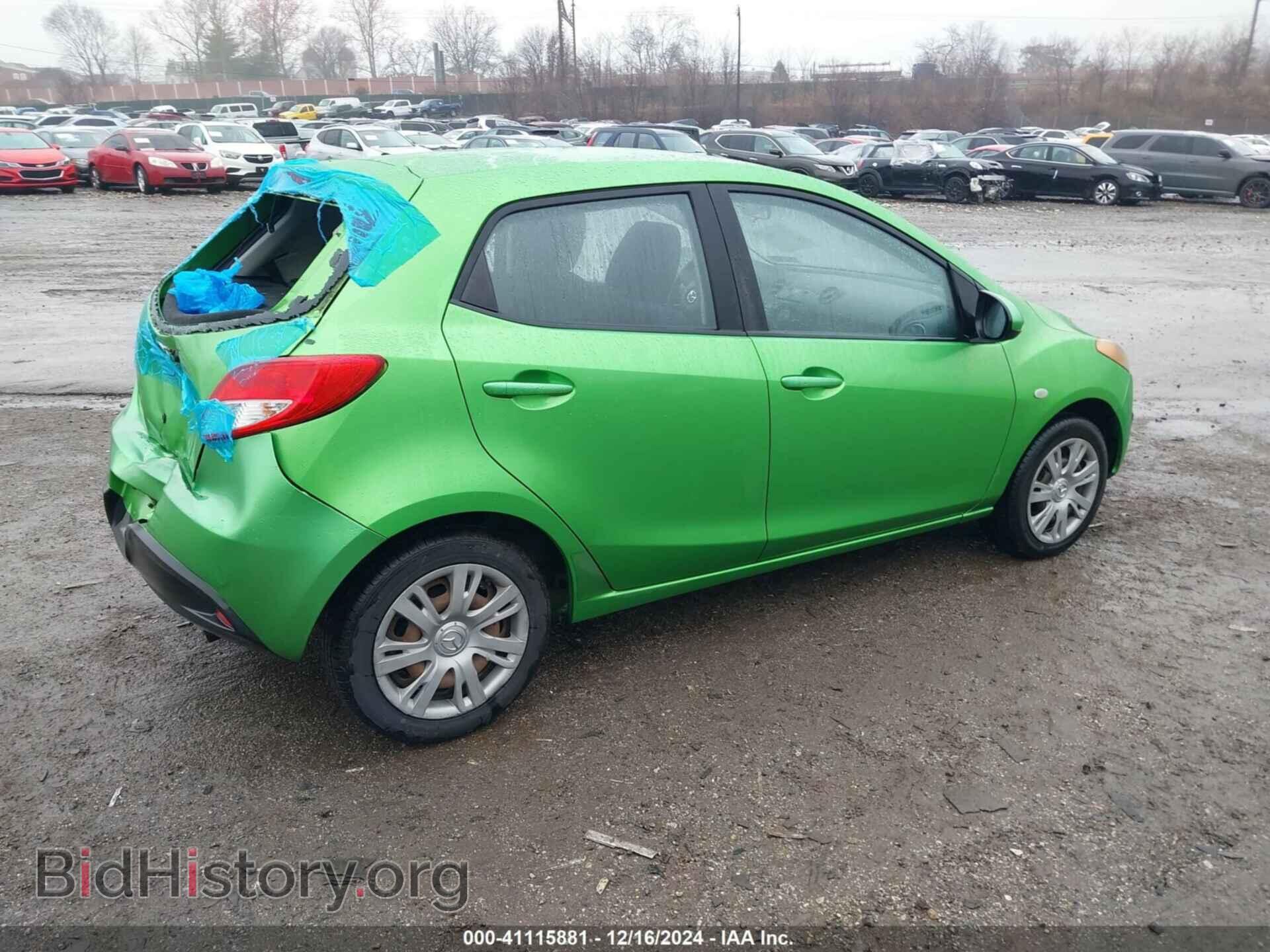2012 MAZDA MAZDA2 - VIN: JM1DE1KZ6C0134326 - Фото 4