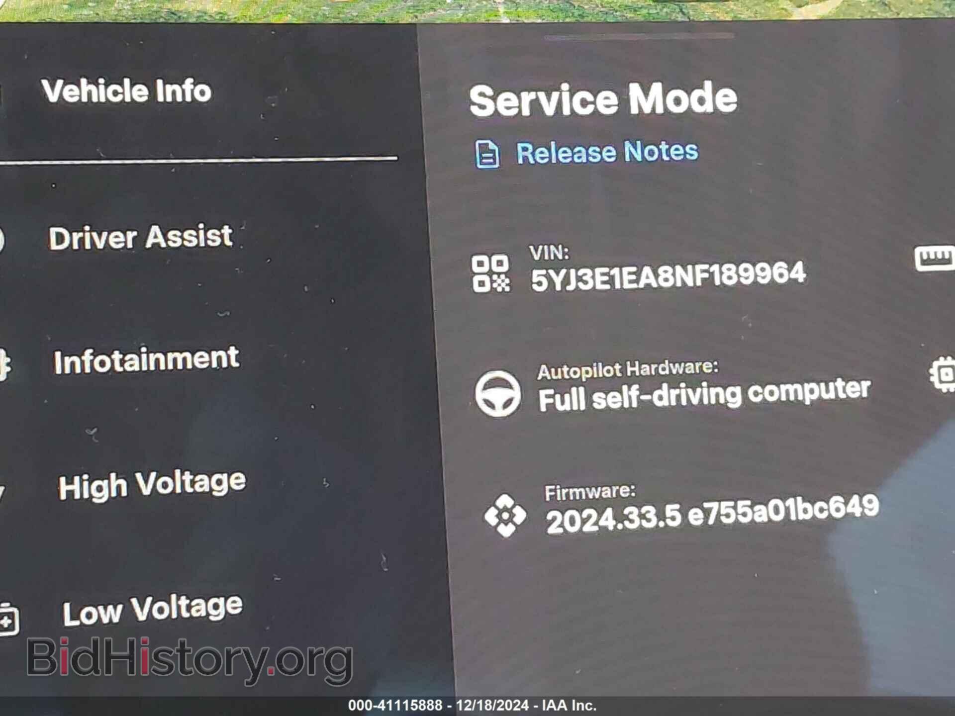 2022 TESLA MODEL 3 - VIN: 5YJ3E1EA8NF189964 - Фото 9