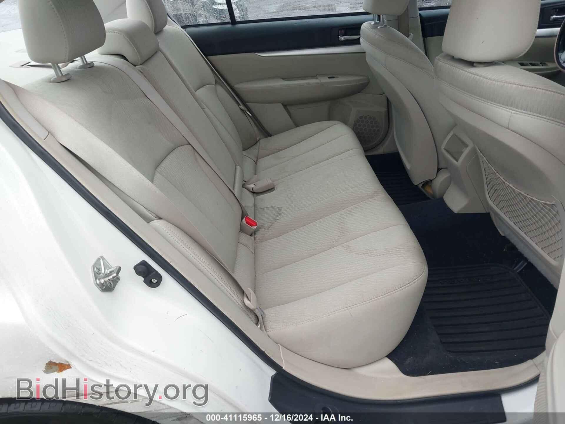 2010 SUBARU LEGACY - VIN: 4S3BMBC64A3230570 - Фото 8